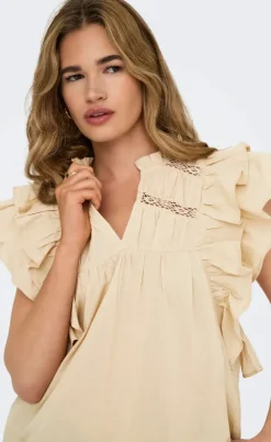 ONLY Top - Sunny - Humus