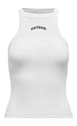 ONLY Top - Val SL -  Bright White/Extend