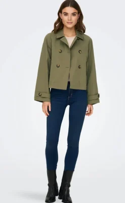 ONLY Trenchcoat - April - Aloe