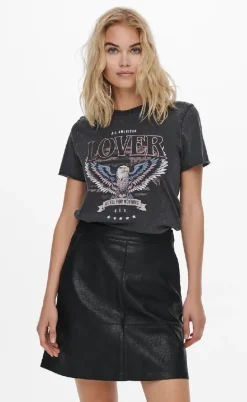 ONLY T-Shirt - Lucy Life - Black