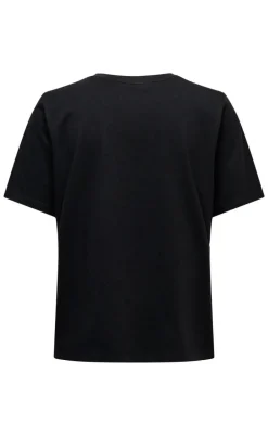 ONLY T-Shirt - Only S/S Tee - Black