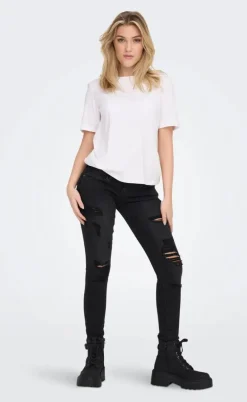 ONLY T-Shirt - Only S/S Tee - White