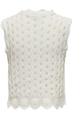 ONLY Vest - Luna Life - Cloud Dancer