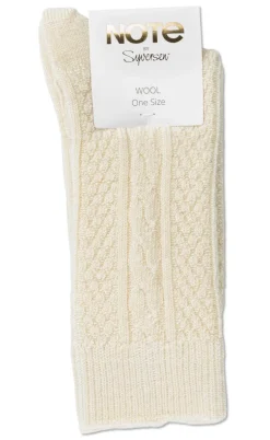 Oroblu Strømper - Woman Wool Cable - Off White