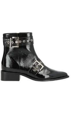 Phenumb Støvler - Justified P - Black Leather Patent