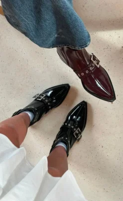 Phenumb Støvler - Justified P - Black Leather Patent