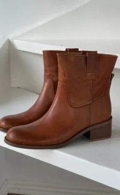 Phenumb Støvler - Martina Low - Leather Cognac