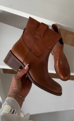 Phenumb Støvler - Martina Low - Leather Cognac