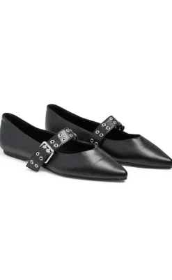 Pieces Ballerina - Saga Buckle - Black