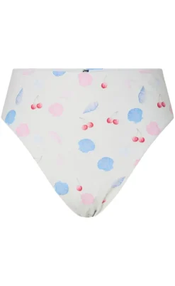 Pieces Bikini Underdel - Lippa - Cloud Dancer/Doodle
