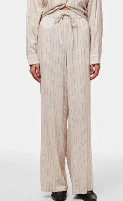 Pieces Bukser - Pia - Birch/Black