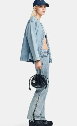 Pieces Jakke - Fenda - Light Blue Denim