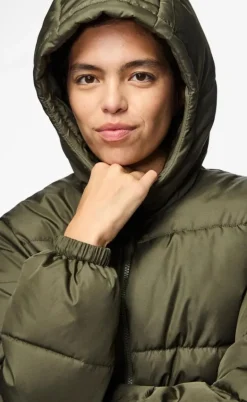 Pieces Jakke - Maddie  Puffer - Forest Night