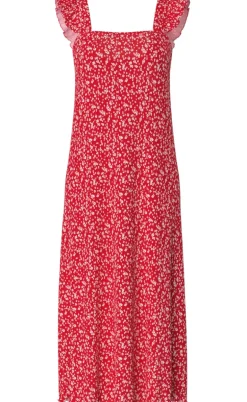 Pieces Kjole - Flora Flounce - Lolipop/Small Flower