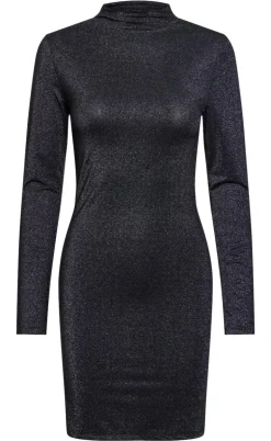 Pieces Kjole - Monica - Black Silver