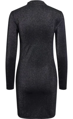 Pieces Kjole - Monica - Black Silver