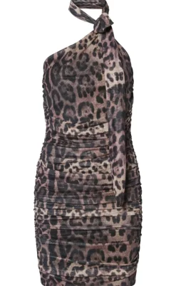 Pieces Kjole - Nalle - Black/Leo