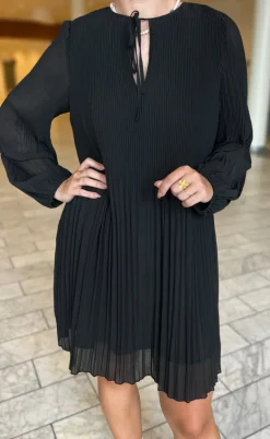 Pieces Kjole - Naomie O-Neck Short - Black