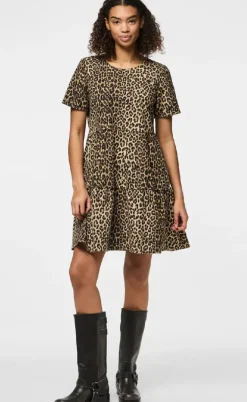 Pieces Kjole - Salume - White Pepper Leo