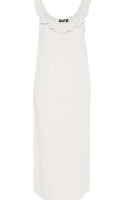 Pieces Kjole - Sastina - Cloud Dancer