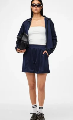 Pieces Shorts - Grace Track - Navy Blazer