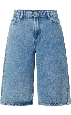 Pieces Shorts - Sky - Medium Blue Denim