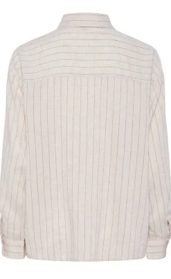 Pieces Skjorte - Pia - Birch/Black