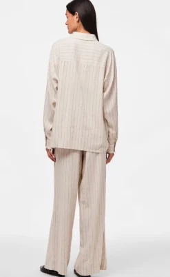 Pieces Skjorte - Pia - Birch/Black