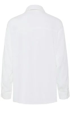 Pieces Skjorte - Pia - Bright White