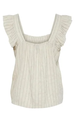 Pieces Top - Pia - Birch/Black