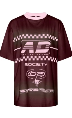 Pieces T-Shirt - Dalula - Tawny Port/Chicory Coffee