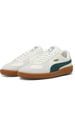 Puma Sneakers - Army Trainer - Warm White/Dark Myrtle