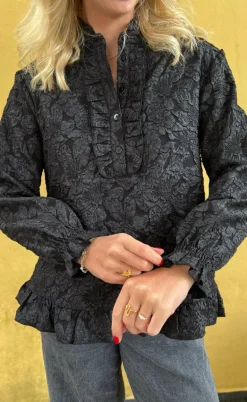Say INA Copenhagen Bluse - Roxie - Black