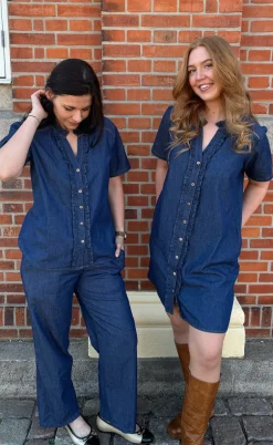 Say INA Copenhagen Bukser - Detia - Denim Blue