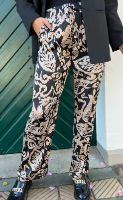 Say INA Copenhagen Bukser - Ida - Brown Leaf