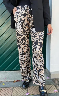 Say INA Copenhagen Bukser - Ida - Brown Leaf