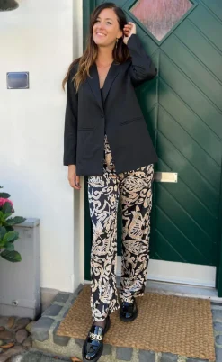 Say INA Copenhagen Bukser - Ida - Brown Leaf