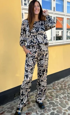 Say INA Copenhagen Bukser - Ida - Brown Leaf