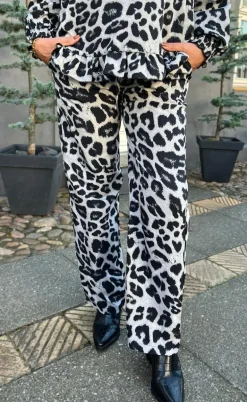 Say INA Copenhagen Bukser - Ida - Grey Leopard