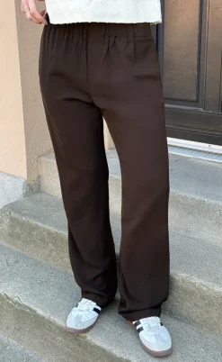 Say INA Copenhagen Bukser - Liva - Dark Brown