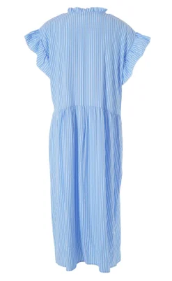 Say INA Copenhagen Kjole - Amelia - Blue Striped