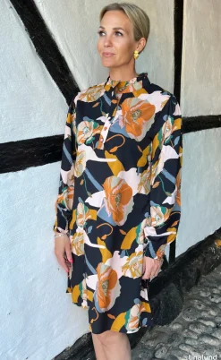 Say INA Copenhagen Kjole - Augusta - Mixed Big Flower