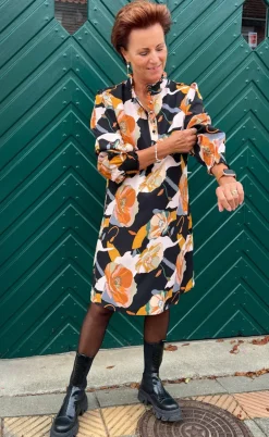 Say INA Copenhagen Kjole - Augusta - Mixed Big Flower