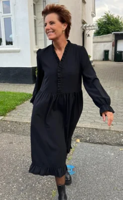 Say INA Copenhagen Kjole - Catja - Black