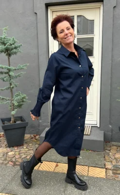 Say INA Copenhagen Kjole - Vera - Midnight Blue