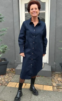 Say INA Copenhagen Kjole - Vera - Midnight Blue