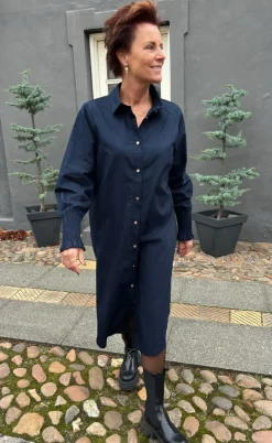 Say INA Copenhagen Kjole - Vera - Midnight Blue