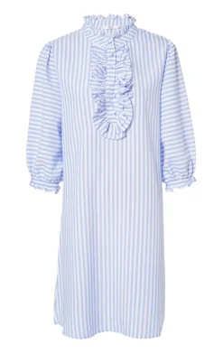 Say INA Copenhagen Kjole - Camilla - Blue/White Stripe