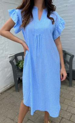 Say INA Copenhagen Kjole - Winnie - Blue Striped