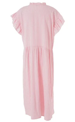 Say INA Copenhagen Kjole - Amelia - Pink Striped